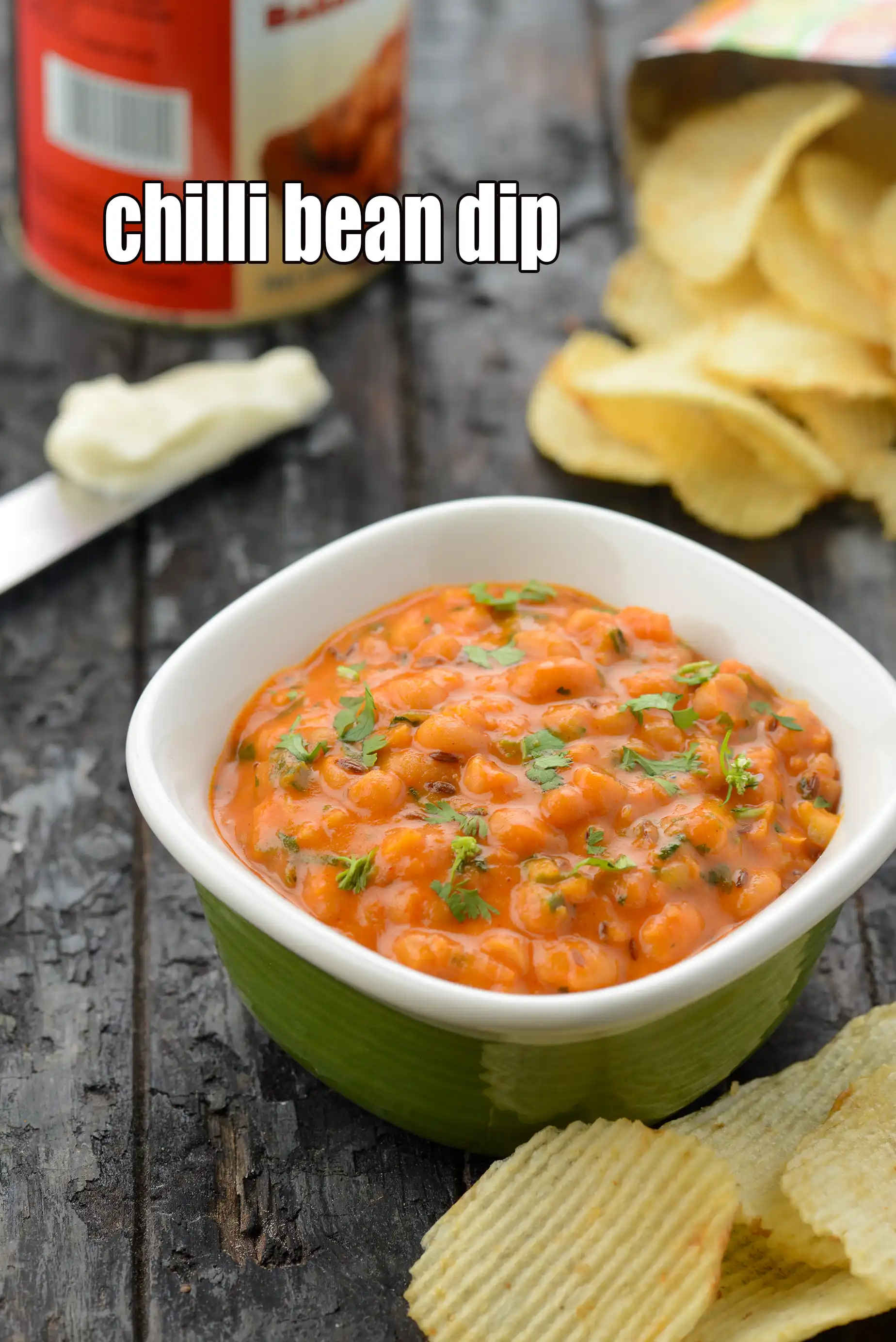 chilli bean dip recipe | Indian style chili cheese bean dip | quick and easy chilli bean dip | easy party starter |