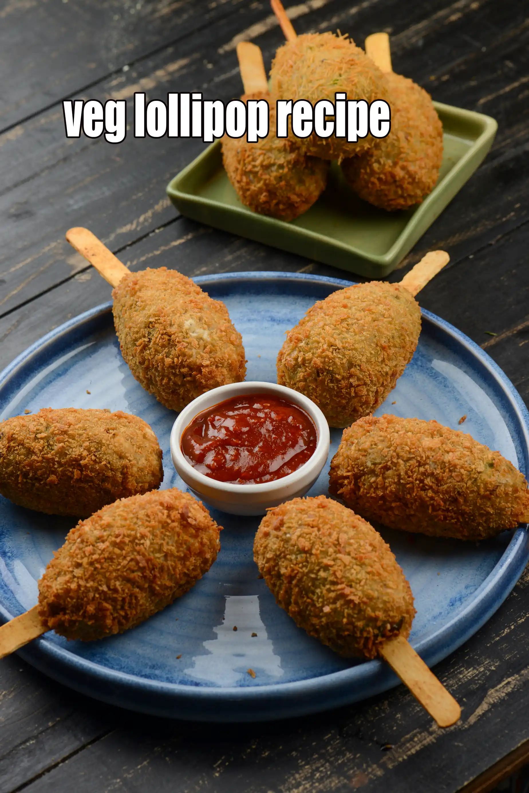 veg lollipop recipe | vegetable lollipop | crispy veg lollipop sticks