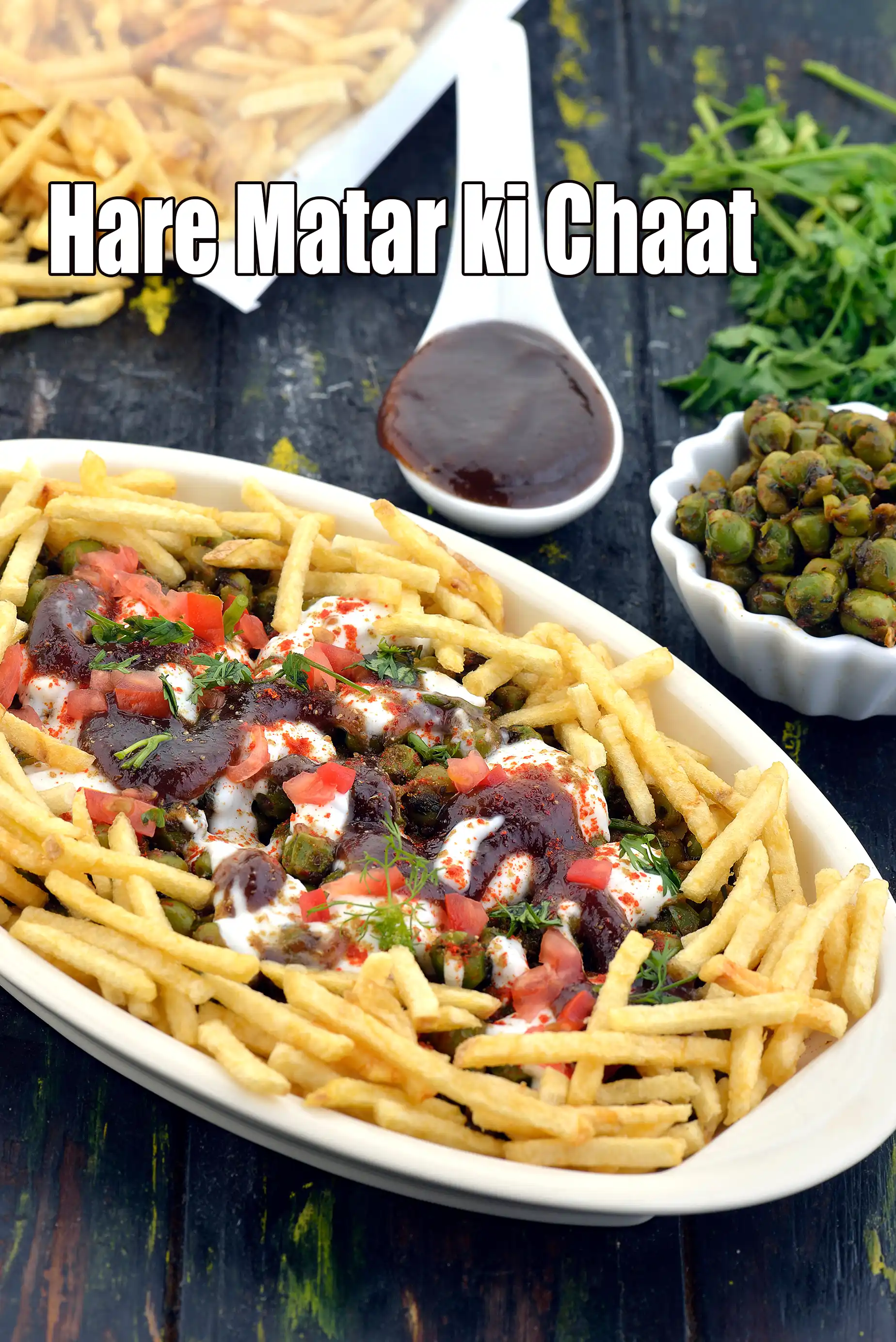 Calories in Hare Mutter ki Chaat, Green Pea Chaat