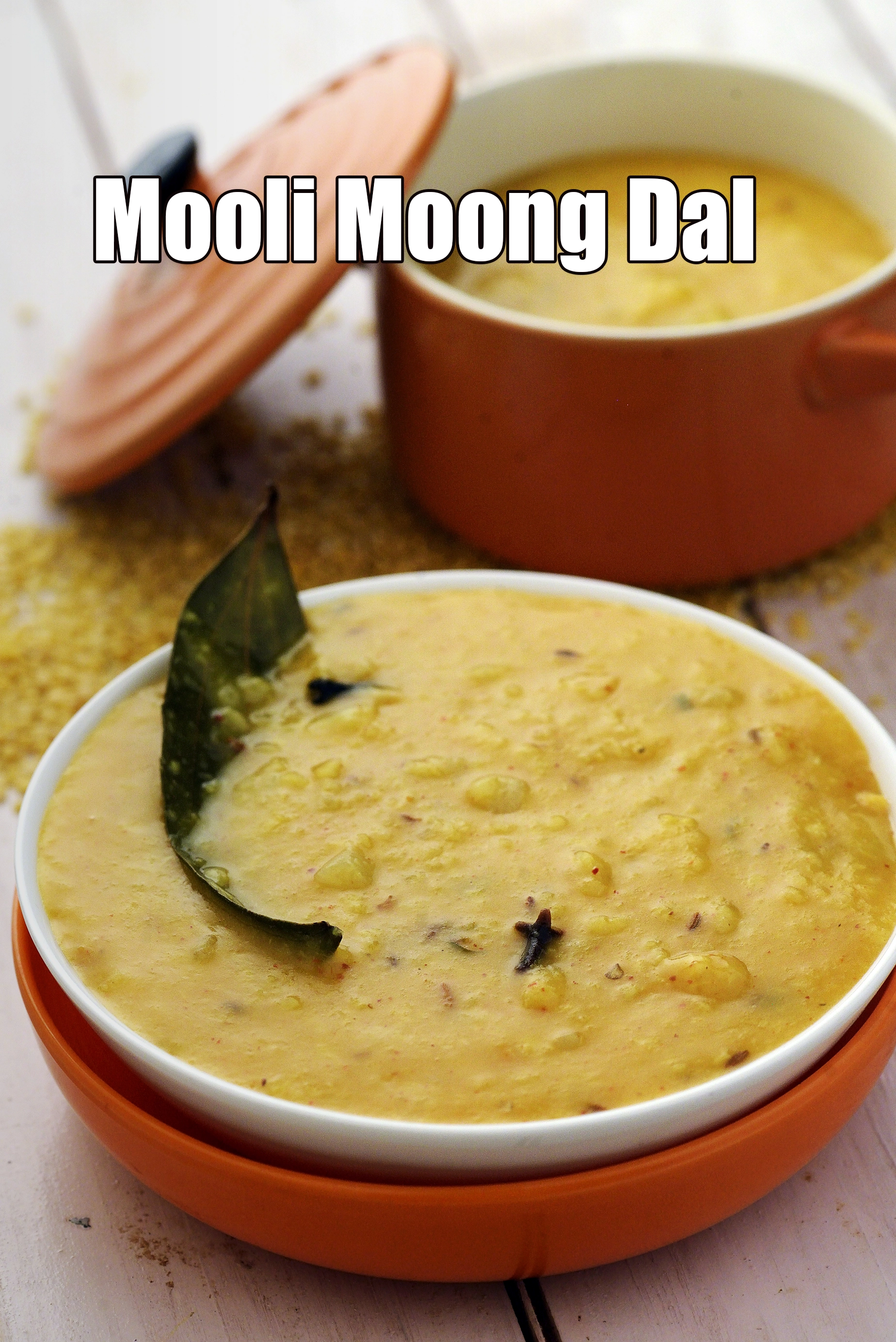 Calories in Mooli Moong Dal, Low Salt Recipe