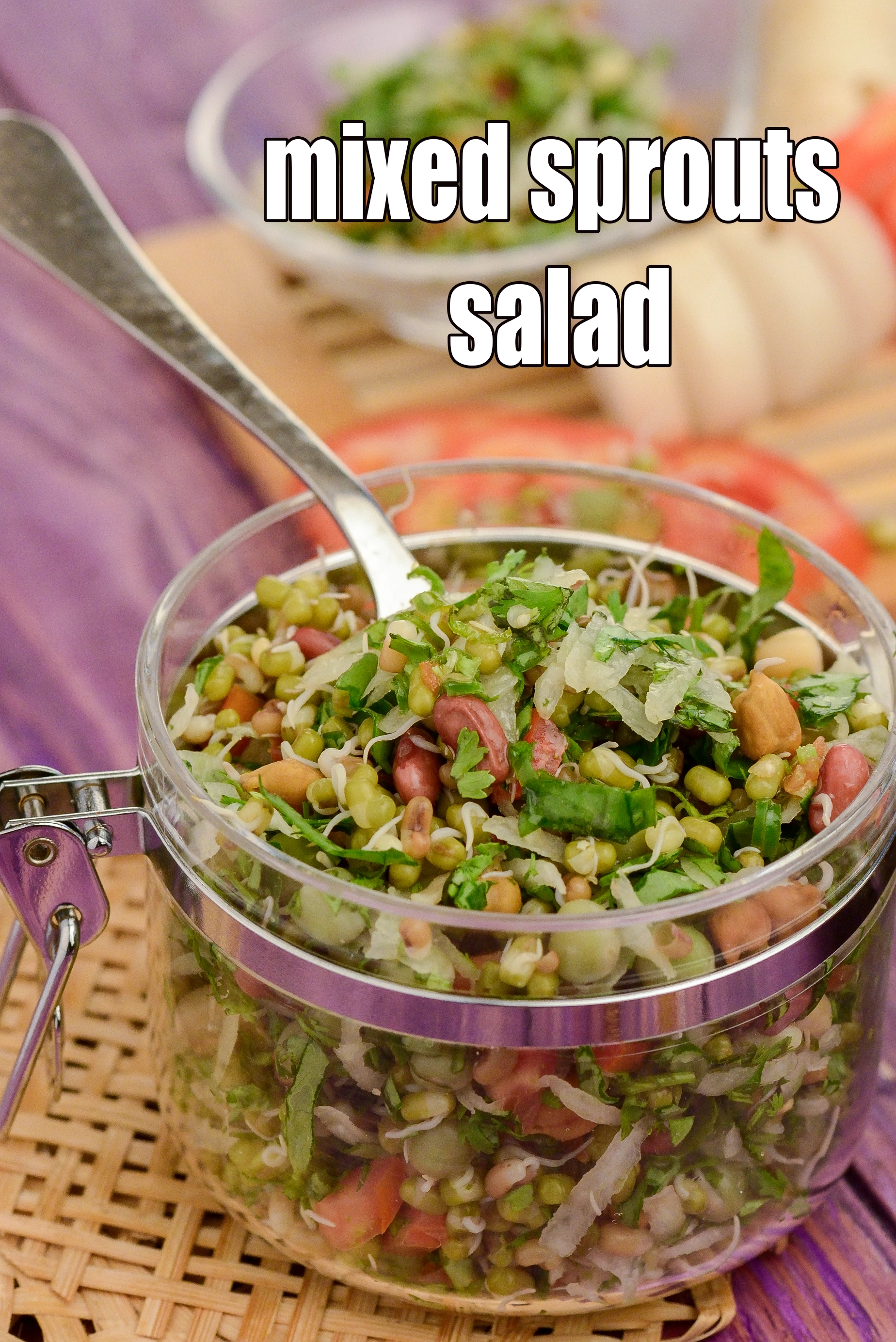 Calories in Mixed Sprouts Salad