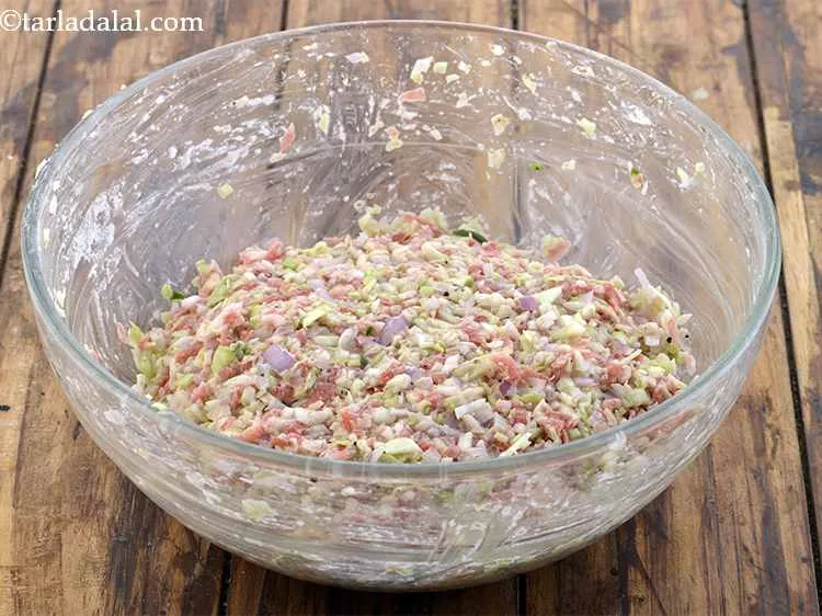 Step 11 – <p>When you start mixing a little bit more, the vegetables will start releasing water and …