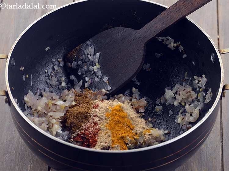 Step 22 – <p>Add the turmeric powder.&nbsp;</p>