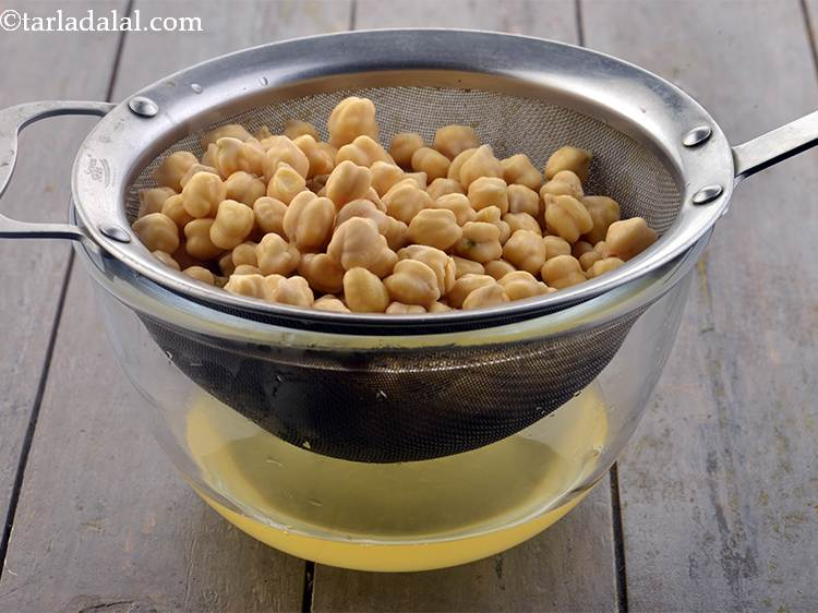 Step 3 – <p>Drain well using a strainer. Keep aside.</p>