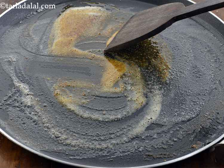 Step 31 – <p>Mix well with the help of a flat spoon.</p>