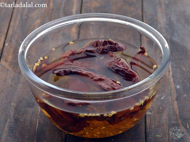 Step 5 – <p>After an hour, the chillies will soften and look like this.</p>