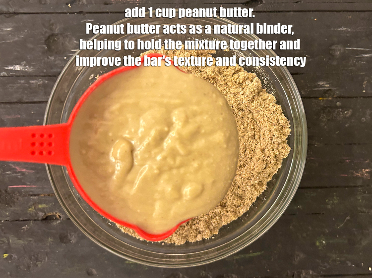 Step 18 – <p>Add 1 cup peanut butter. Peanut butter acts as a natural binder, helping to hold …