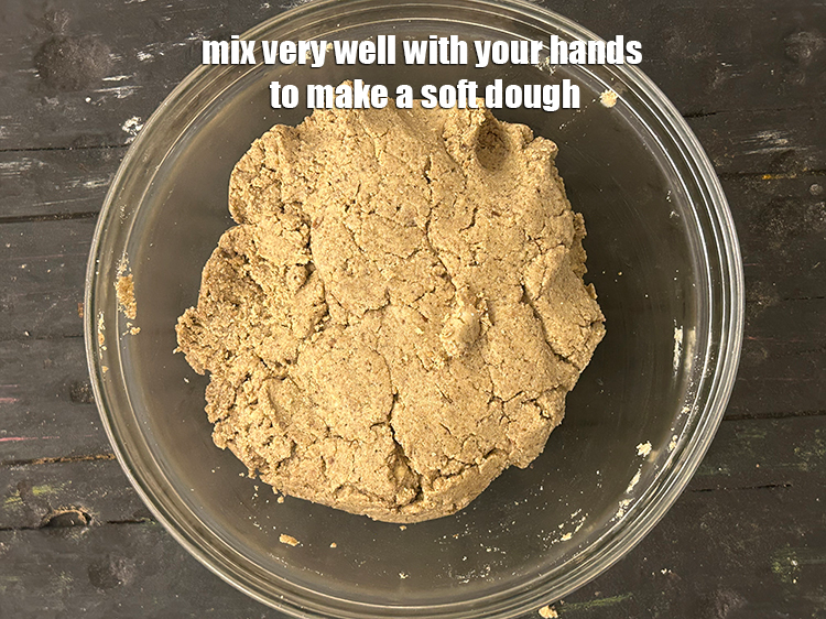 Step 20 – <p>Mix very well with your hands to make a soft dough.</p>