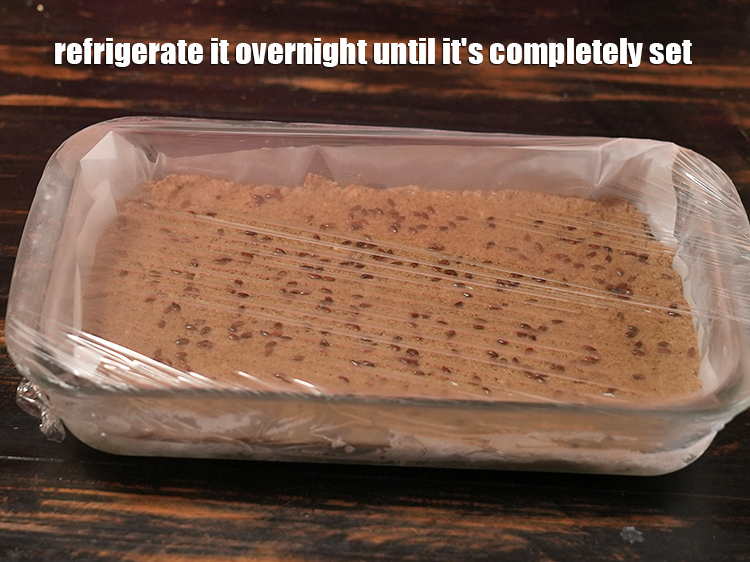 Step 26 – <p>Refrigerate it overnight until it's completely set.</p>