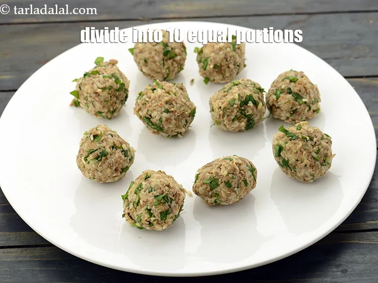 Step 21 – <p>To make, <strong>lehsuni matki palak tikki recipe | healthy matki tikki for weight loss | …