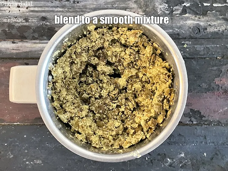 Step 15 – Blend to a smooth mixture.