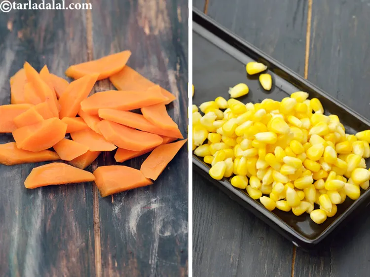 स्टेप 20 – आप अन्य सब्जियां भी डाल सकते हैं जैसे उबला हुआ …