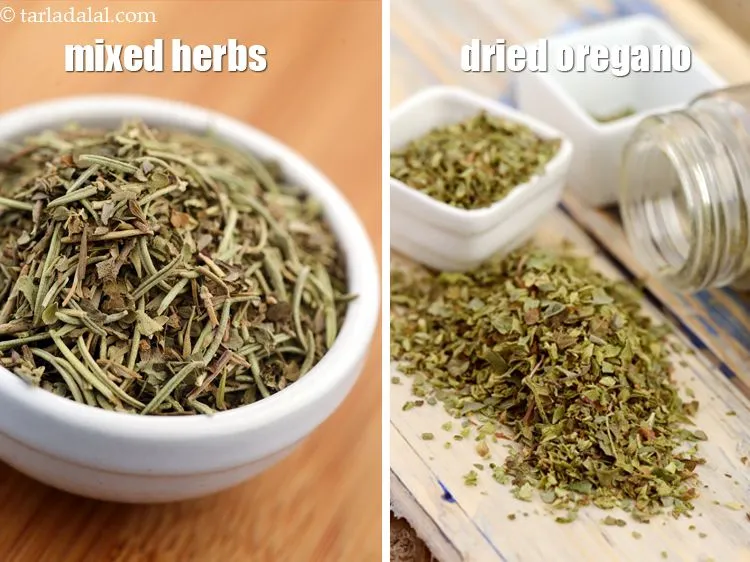 Step 15 – If you wish you can also sprinkle little mixed herbs and oregano.