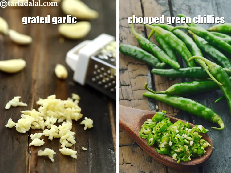 Step 14 – You can also little add grated garlic or finely chopped green chillies to make these …
