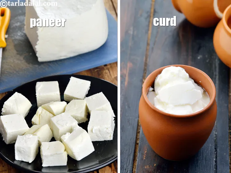 Step 14 – Use fresh paneer and curd for best taste and flavour.&nbsp;
