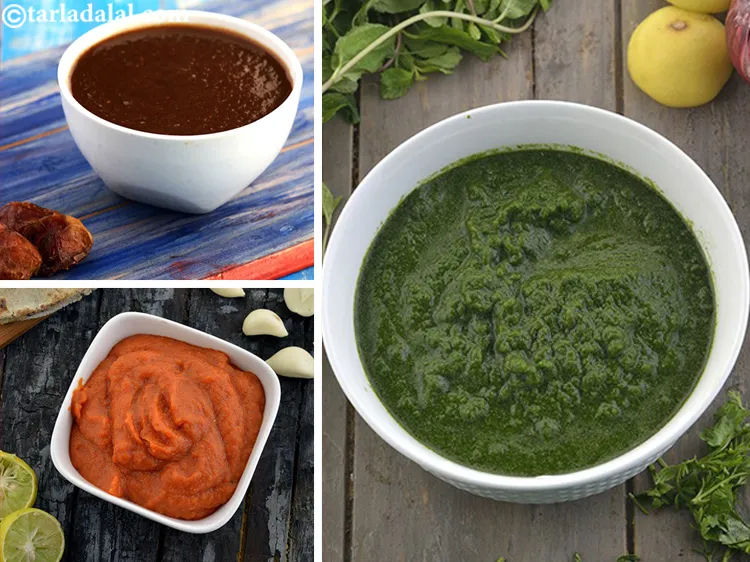 Step 4 – Adjust the quantity of the chutneys to suit your tastebuds.<br /> &nbsp;