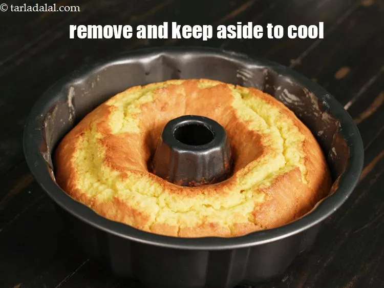 Step 21 – Remove and keep aside to cool.