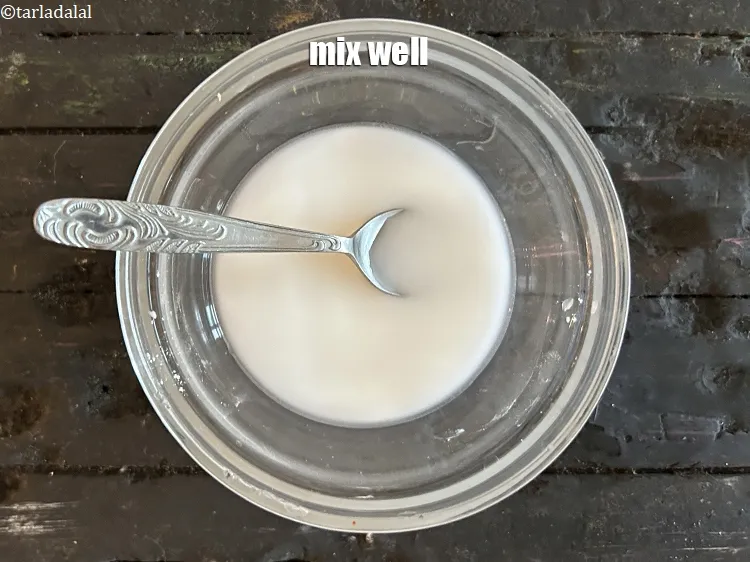 Step 5 – Mix well.