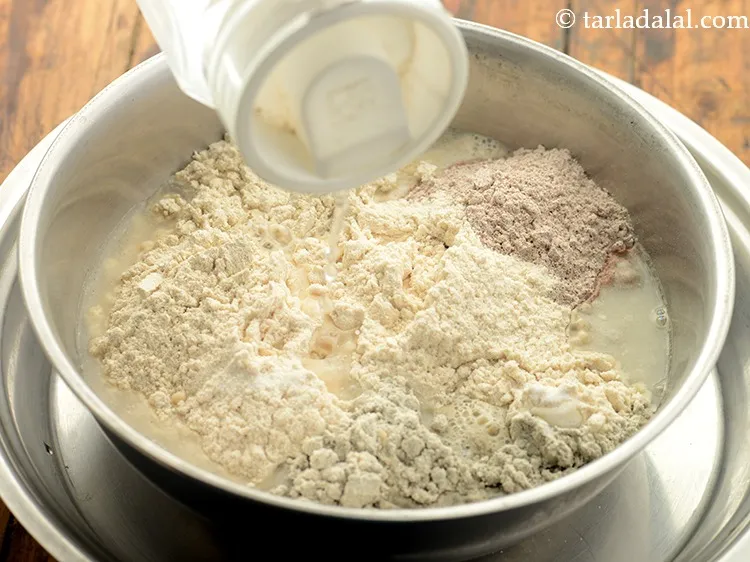 Step 20 – Add approx. 1&frac34; cups of water.