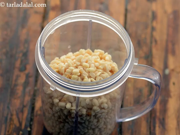 Step 12 – Transfer it to a blender.