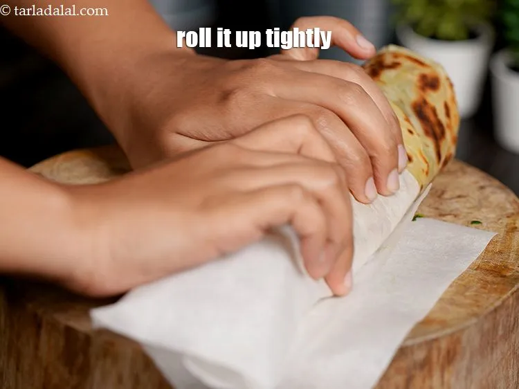 Step 59 – Roll it up tightly.
