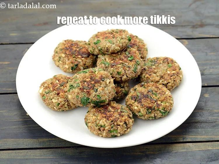 Step 28 – <p>Repeat steps 4 to 7 to make 1 more batch of tikkis.</p>