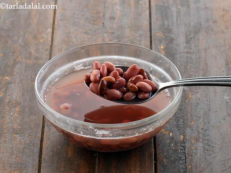 Step 6 – <p>After soaking the rajma overnight, they look like this.</p>