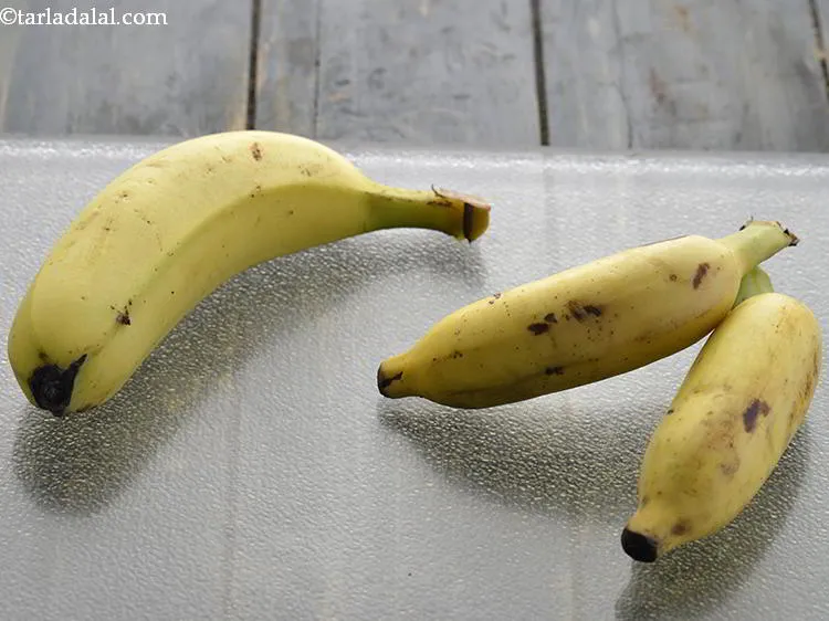 Step 2 – <strong>Choose the correct banana.&nbsp; </strong>Buy the type of banana as suggested by your paediatrician - …