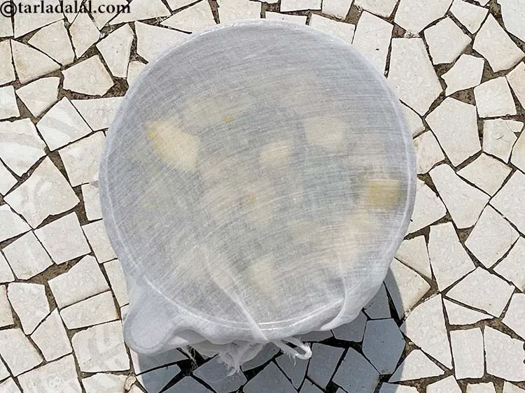 Step 13 – Place under the sun for 4 to 6 hours.