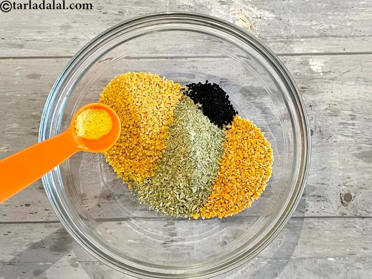 Step 20 – Add&nbsp;<meta charset="UTF-8" />1/4 tsp&nbsp;<a href="glossary-asafoetida-hing-113i">asafoetida (hing)</a>.