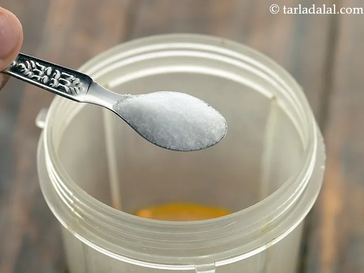 Step 10 – Add salt to taste.