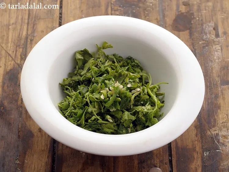 Step 12 – Add green chillies, adjust the quantity according to your preference of spice.&nbsp;