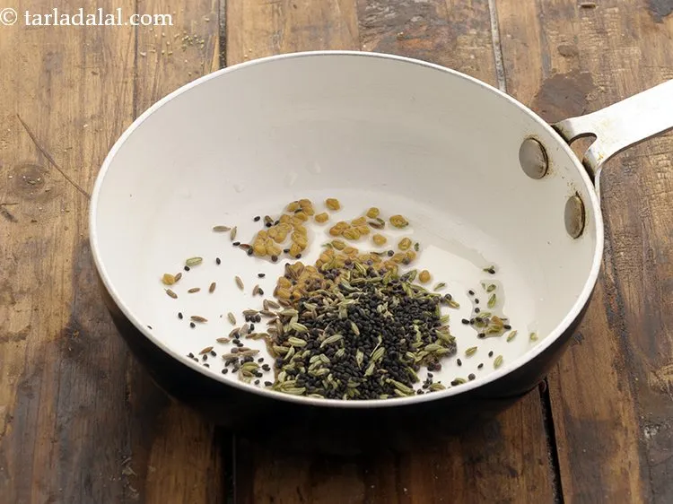 Step 7 – Add nigella seeds