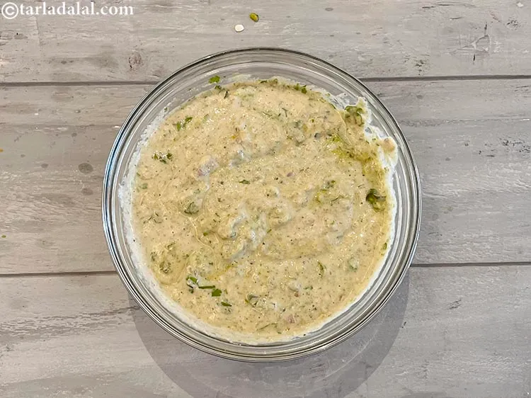 Step 22 – Mix well.