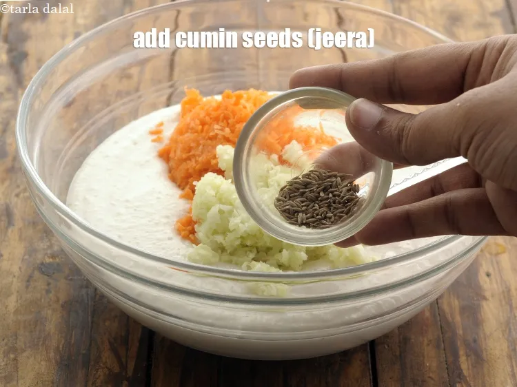 Step 16 – Add&nbsp;<meta charset="UTF-8" />1/2 tsp&nbsp;<a href="glossary-cumin-seeds-jeera-zeera-381i">cumin seeds (jeera)</a>.