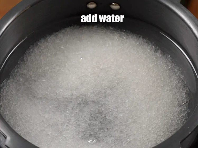 Step 14 – Add 4 cups water.