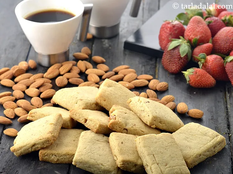 Step 39 – Store <strong>almond biscuits recipe | Indian almond butter biscuits | badam biscuit | almond cookies …