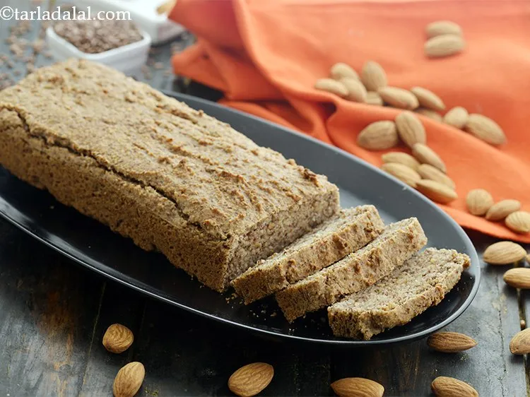 Step 21 – Serve the <meta charset="UTF-8" /><strong>homemade almond bread without eggs&nbsp;|&nbsp;keto almond bread&nbsp;|&nbsp;eggless almond bread&nbsp;|&nbsp;low carb almond …