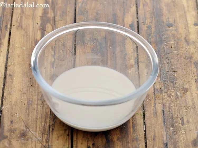 Step 4 – In a bowl, pour the almond milk. While almond milk is readily available in the …