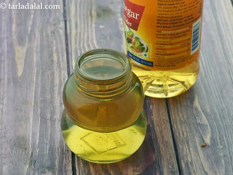 Step 12 – Add &frac12; tsp of apple cider vinegar.&nbsp;