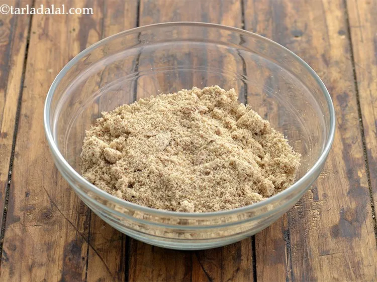 Step 6 – Transfer the almond mixture into a deep bowl.&nbsp;