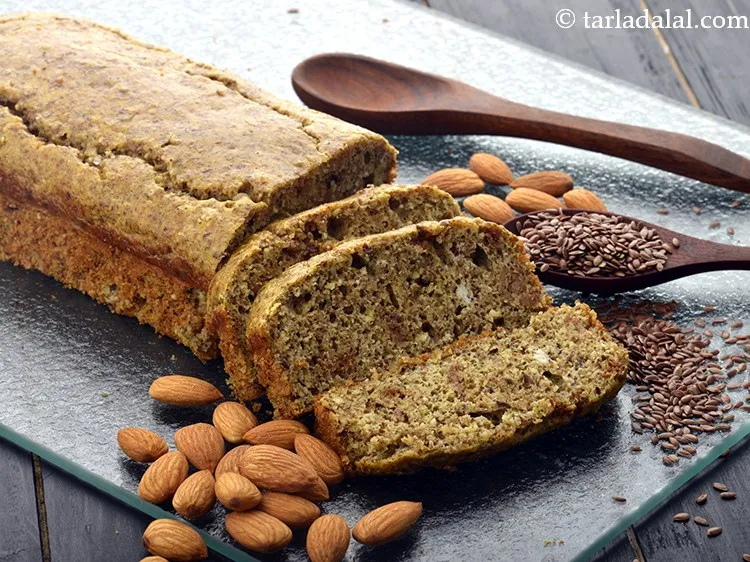 Step 20 – Serve <strong>almond flaxseed bread loaf</strong> or pack in an aluminium foil and store in an …