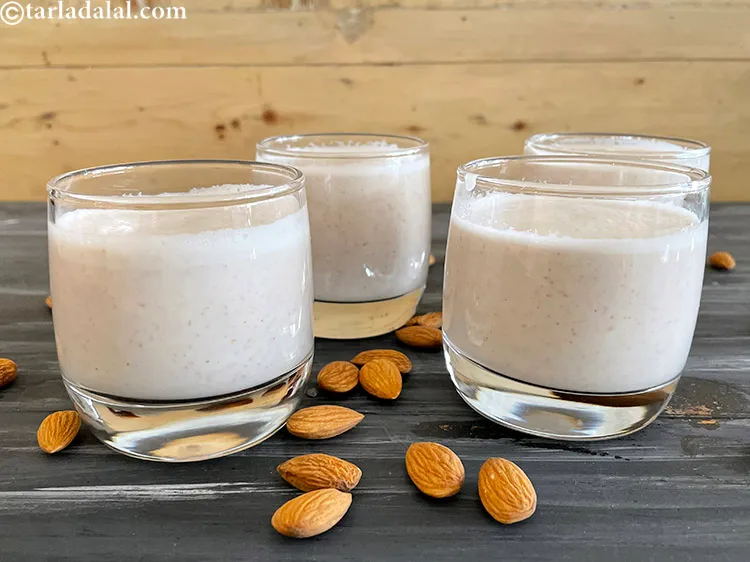 Step 16 – Refrigerate.&nbsp;<strong>Indian almond milk | unsweetened vanilla almond milk | instant almond milk |</strong>&nbsp;lasts good in …