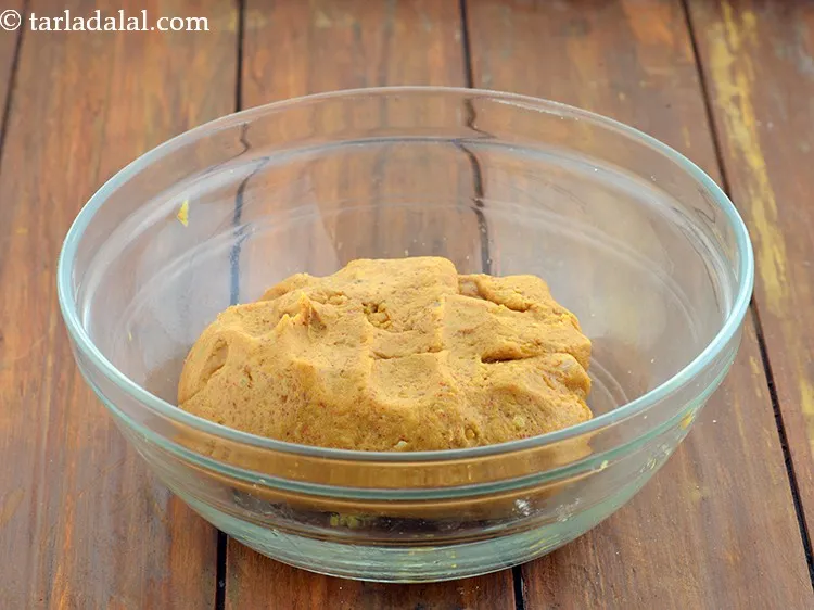 Step 36 – Knead into a soft dough.