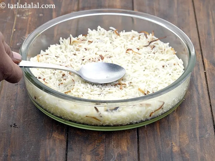 Step 65 – <strong>To make aloo biryani recipe | restaurant style veg aloo biryani | dum aloo biryani …