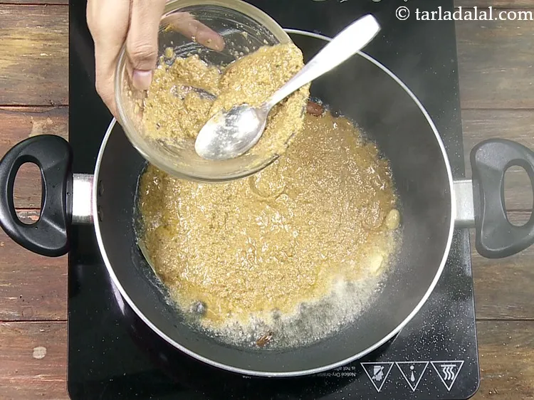 Step 52 – Add the prepared paste.