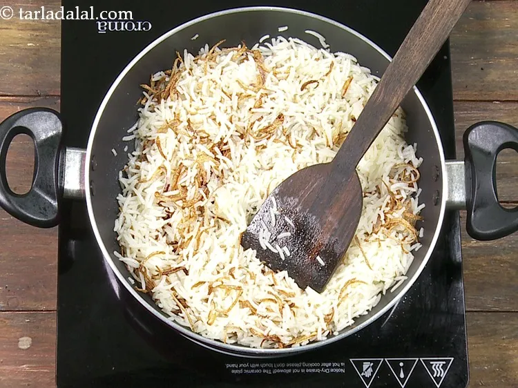 Step 34 – Mix gently. Keep aside.