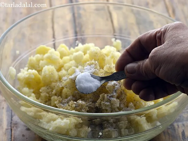 Step 6 – Add the salt and pepper powder. Also, you can toss some dried herbs if you …