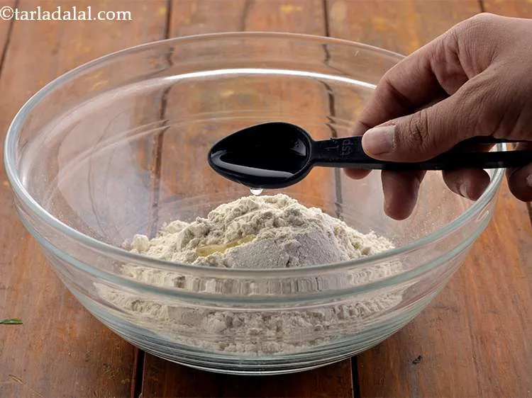 Step 15 – Then add the oil.