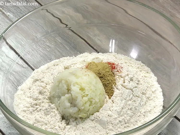 Step 7 – Add coriander powder.